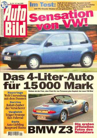 Deckblatt Auto Bild (24/1995)